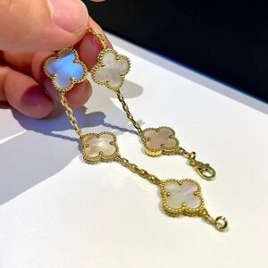 Van Cleef & Arpels four-leaf clover bracelet